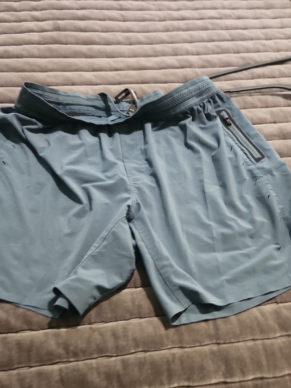 Men's Lightweight Blue Performance Shorts